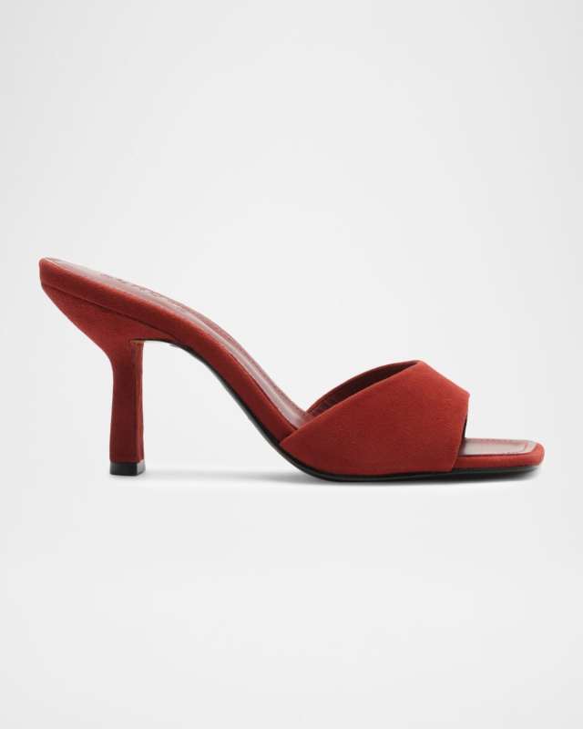 Posseni Suede Mule Sandals